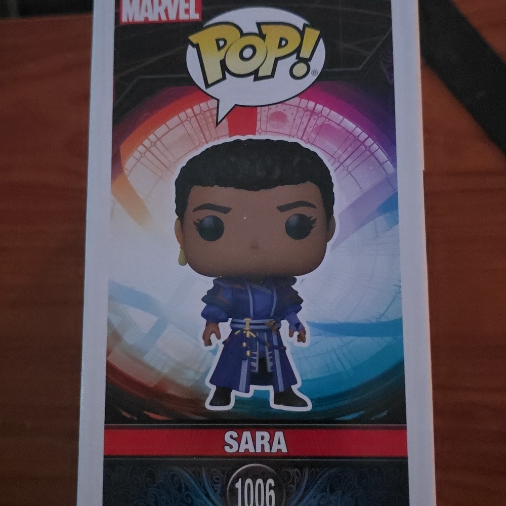 Funko Pop Sara Figure in Blue and Black - Picture 2 of 6